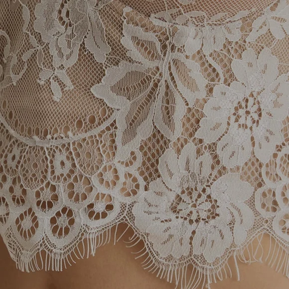 Micas Lace Bustier Bra - Elegant Cream - Picture 8 of 8